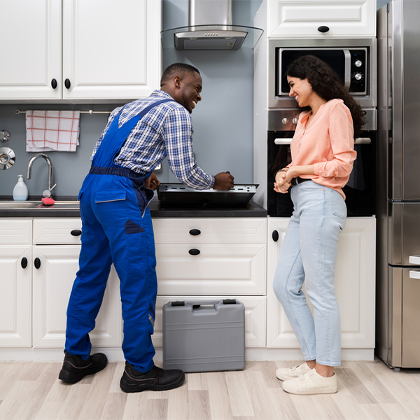 what kind of warranty do you offer on your cooktop repair services in Burnet County Texas